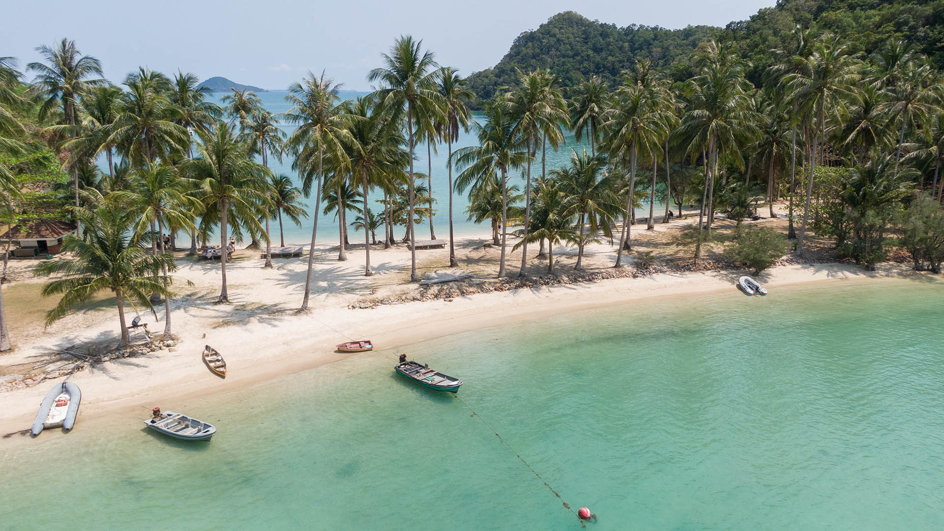 Strand nahe der thailändischen Insel Koh Chang